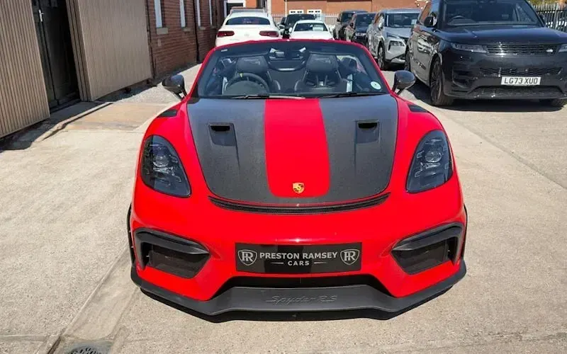 Usado Porsche 718 Spyder 500 HP (367 kW) 2024 Vermelho Cabrios