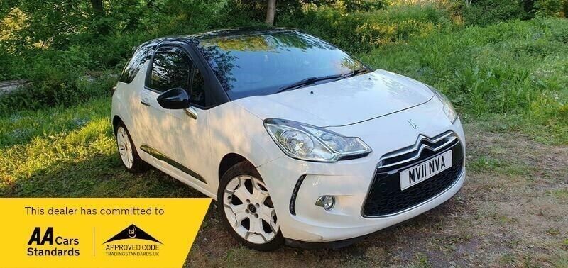 White Used 2011 Citroën DS3 Hatchback | £2,049 (Good price) - Image 1/4