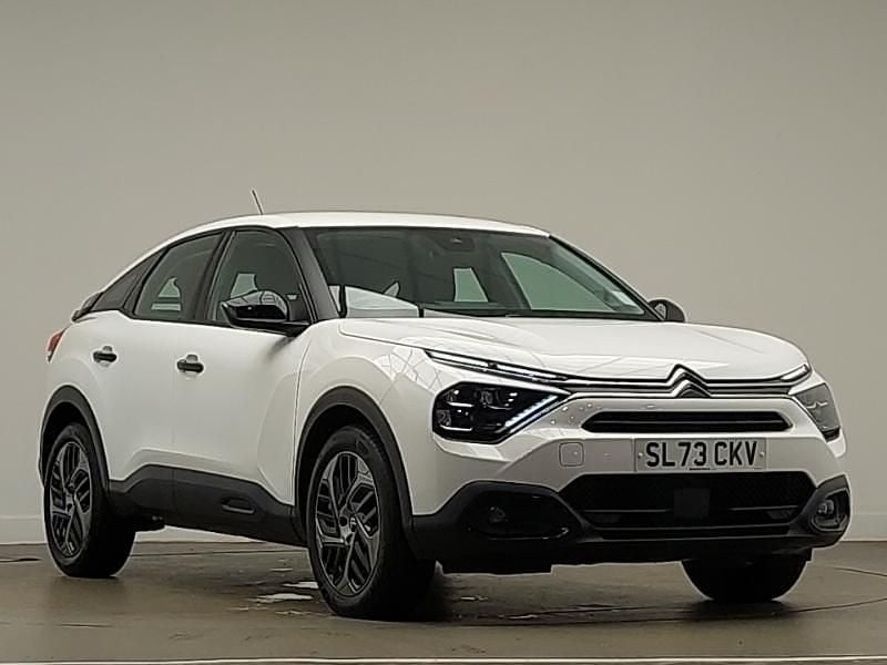 White Used 2023 Citroën C4 PureTech Hatchback | £13,498 (A bit pricey) - Image 1/4