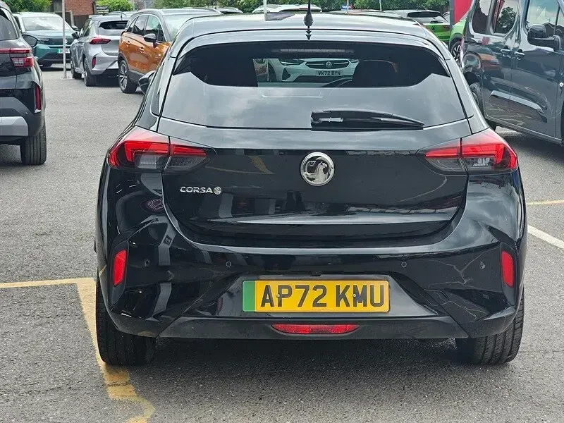 Used Vauxhall Corsa-e Ultimate 100 kW (136 HP) 2023 Black Hatchback