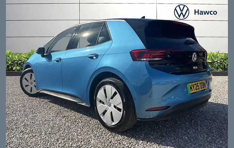 New VW ID.3 Pure 125 kW (170 HP) 2025 Blue Hatchback