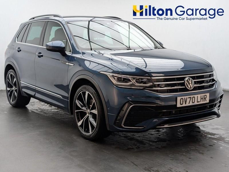 Blue Used 2020 VW Tiguan R-line SUV | £21,750 (Fair price) - Image 1/4