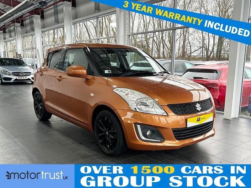 Orange Used 2016 Suzuki Swift SZ-L Hatchback | £7,795 (Fair price) - Image 1/3