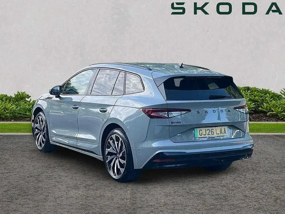 Used Skoda Enyaq iV SportLine 154 kW (210 HP) 2026 Meteor grey SUV