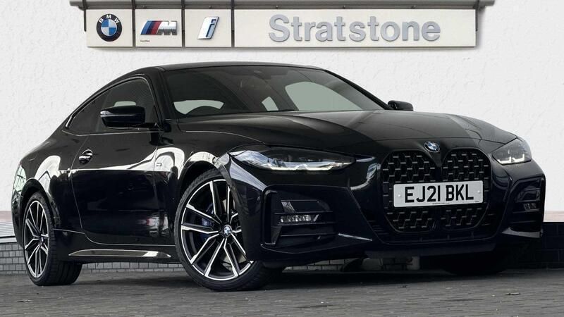 Used BMW 420 M Sport 181 HP (133 kW) 2021 Black Coupe