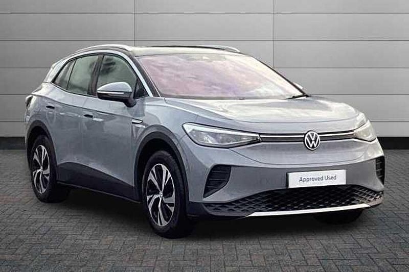 Moonstone grey Used 2022 VW ID.4 Pure SUV | £17,695 (Fair price) - Image 1/4