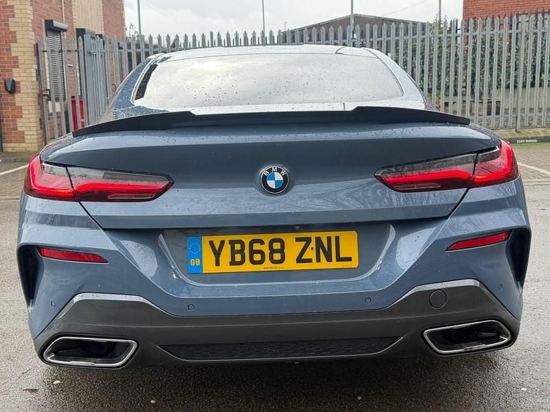 Used BMW 840 2018 Blue Coupe