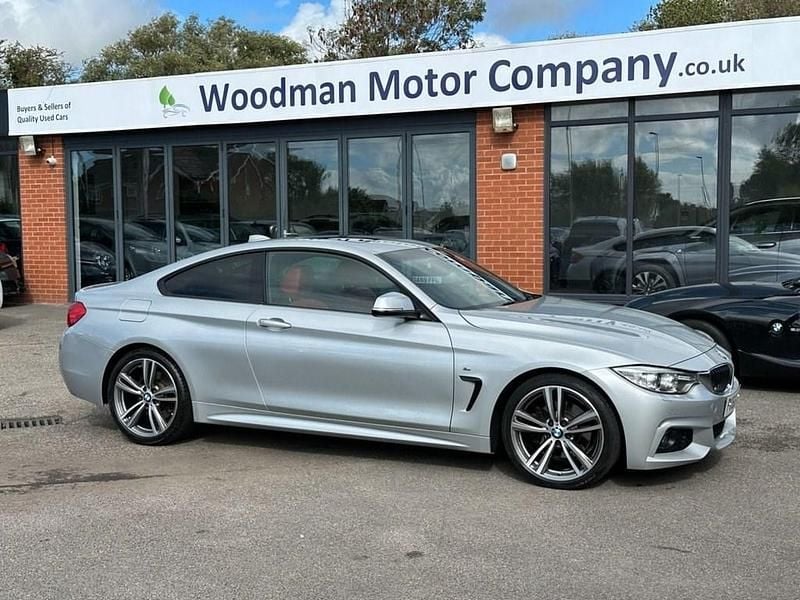 Silver Used 2016 BMW 430 M Sport Coupe | £17,995 (Fair price) - Image 1/4