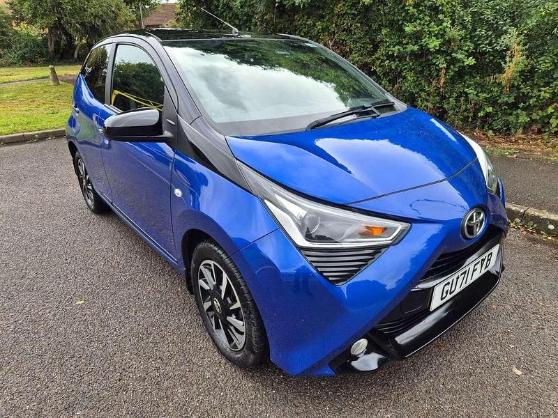 Blue Used 2021 Toyota Aygo Trend Hatchback | £9,395 (Fair price) - Image 1/4