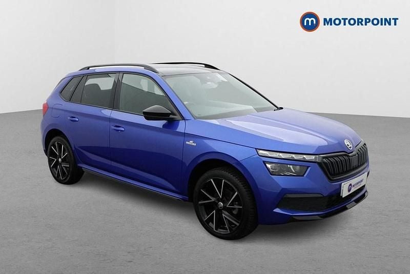 Used Skoda Kamiq Monte Carlo 150 HP (110 kW) 2022 Blue SUV