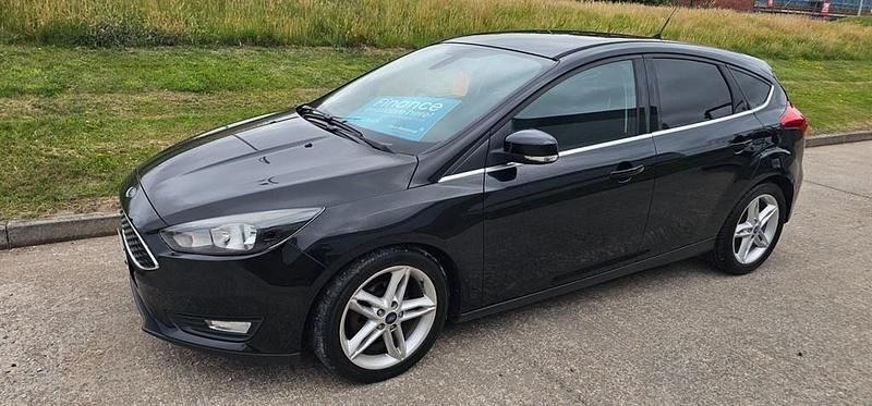 Used Ford Focus Zetec 2015 Black Hatchback
