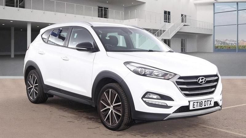 Used Hyundai Tucson GO! 116 HP (85 kW) 2018 Polar white SUV
