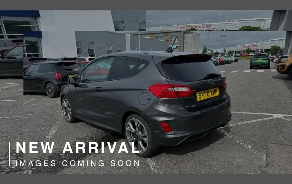 Used Ford Fiesta ST-Line X 153 HP (112 kW) 2021 Grey Hatchback