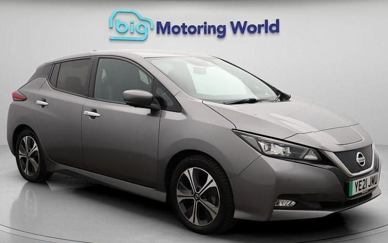 Used 2021 Nissan Leaf Tekna Hatchback | £9,100 (Good price) - Image 1/4