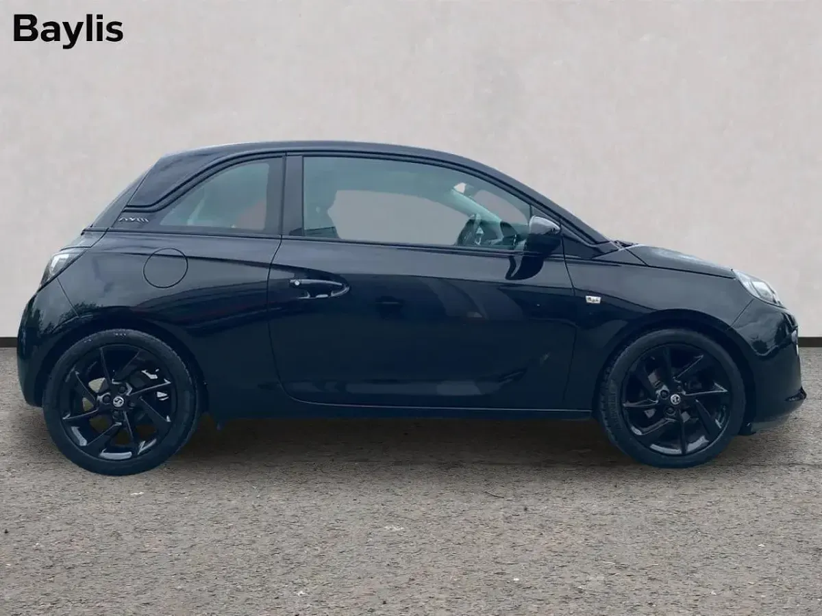 Used Vauxhall Adam S 69 HP (50 kW) 2017 Black Hatchback