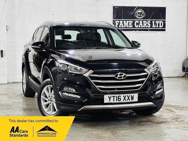 Black Used 2016 Hyundai Tucson SE SUV | £6,300 (A bit pricey) - Image 1/4