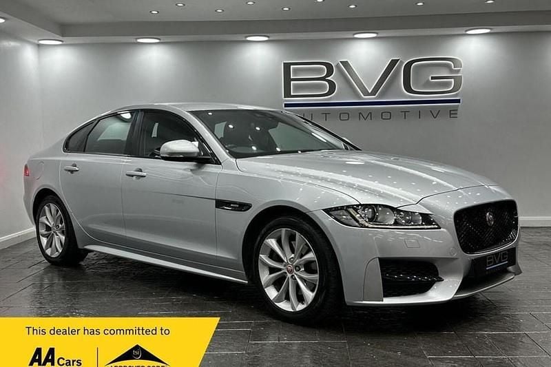Silver Used 2016 Jaguar XF R-Sport Sedan | £8,994 (Fair price) - Image 1/1