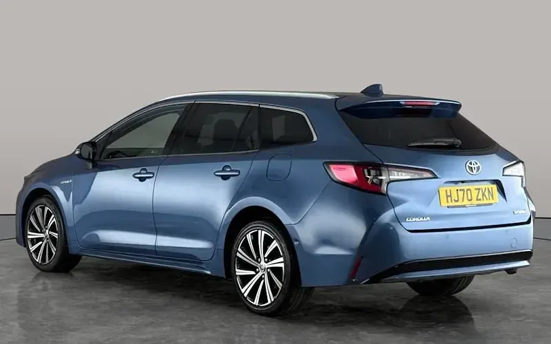 Used Toyota Corolla Design 122 HP (89 kW) 2021 Blue Estate