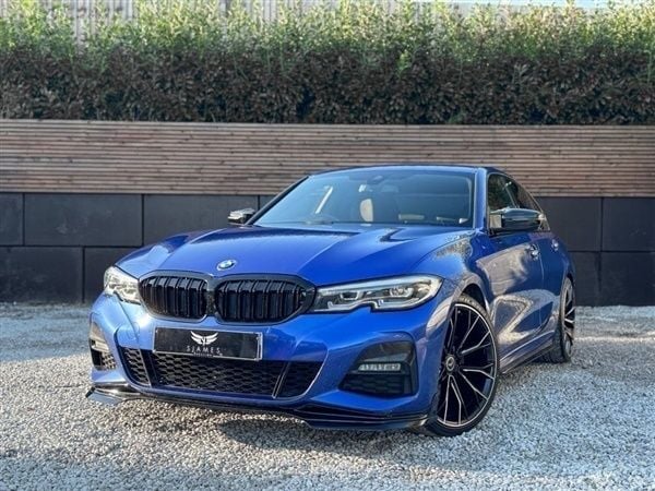 Blue Used 2020 BMW 330 M Sport Sedan | £19,990 (Fair price) - Image 1/4