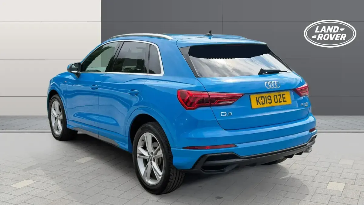 Used Audi Q3 S-Line 230 HP (169 kW) 2019 Blue SUV