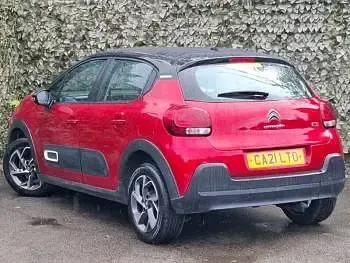 Used Citroën C3 PureTech 83 HP (61 kW) 2021 Red Hatchback