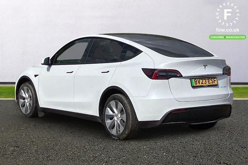 Used Tesla Model Y Long Range AWD 85 kW (116 HP) 2023 White SUV
