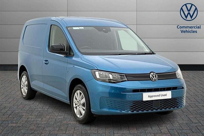 Blue Used 2024 VW Caddy Pro MPV | £29,949 (Expensive) - Image 1/4