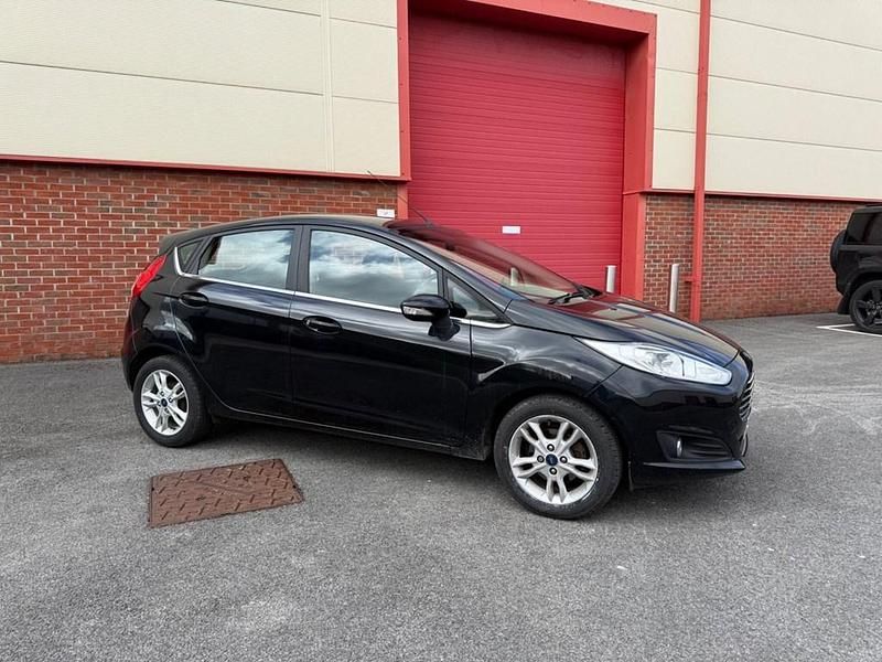 Used Ford Fiesta Zetec 2015 Black Hatchback