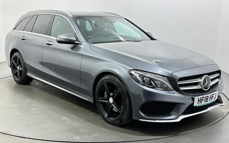 Usado Mercedes C220 AMG Line Premium Plus 170 HP (125 kW) 2018 Carrinha
