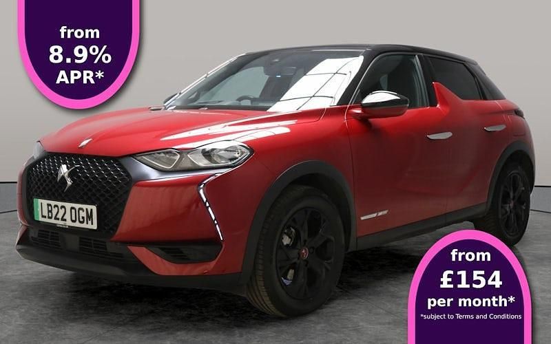 Red Used 2022 DS Automobiles DS3 Crossback E-Tense Performance SUV | £11,856 (Fair price) - Image 1/3