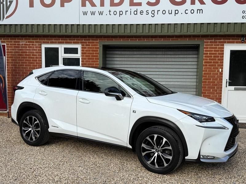 White Used 2017 Lexus NX300h Sport Line SUV | £18,999 (A bit pricey) - Image 1/4