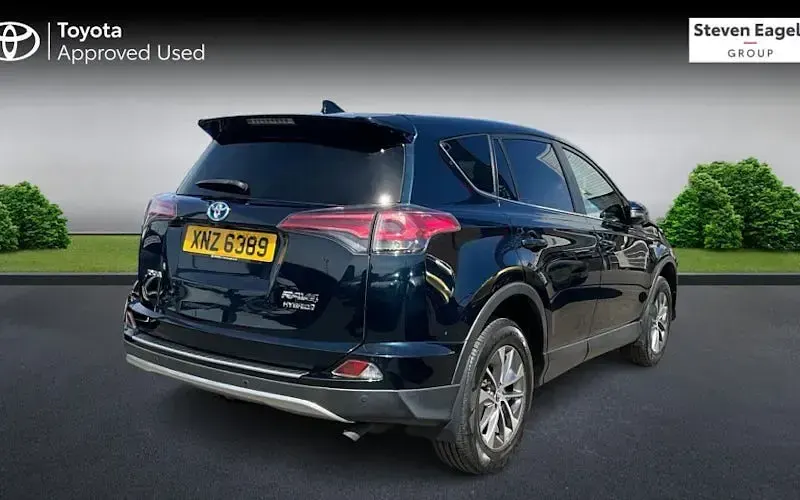 Used Toyota RAV4 Hybrid 197 HP (144 kW) 2018 Blue SUV