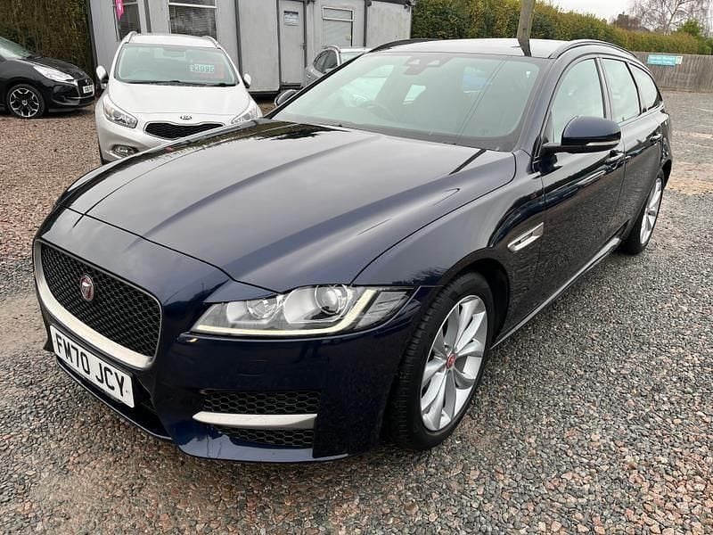 Begagnad Jaguar XF R-Sport 2020 Blå Kombi