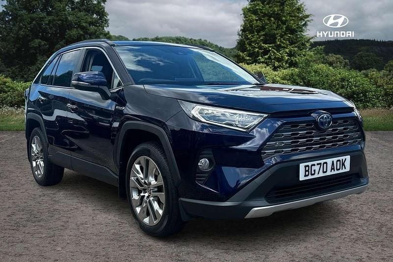 Blue Used 2020 Toyota RAV4 Hybrid SUV | £25,499 (Fair price) - Image 1/4