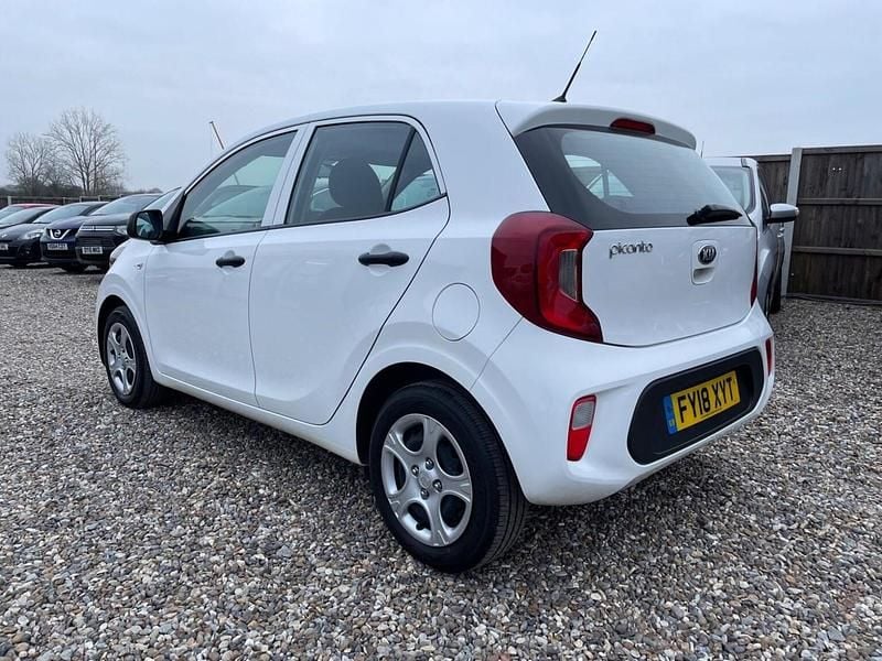 Used Kia Picanto 66 HP (48 kW) 2018 White Hatchback