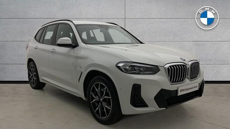 White Used 2022 BMW X3 M Sport SUV | £31,975 (Fair price) - Image 1/4