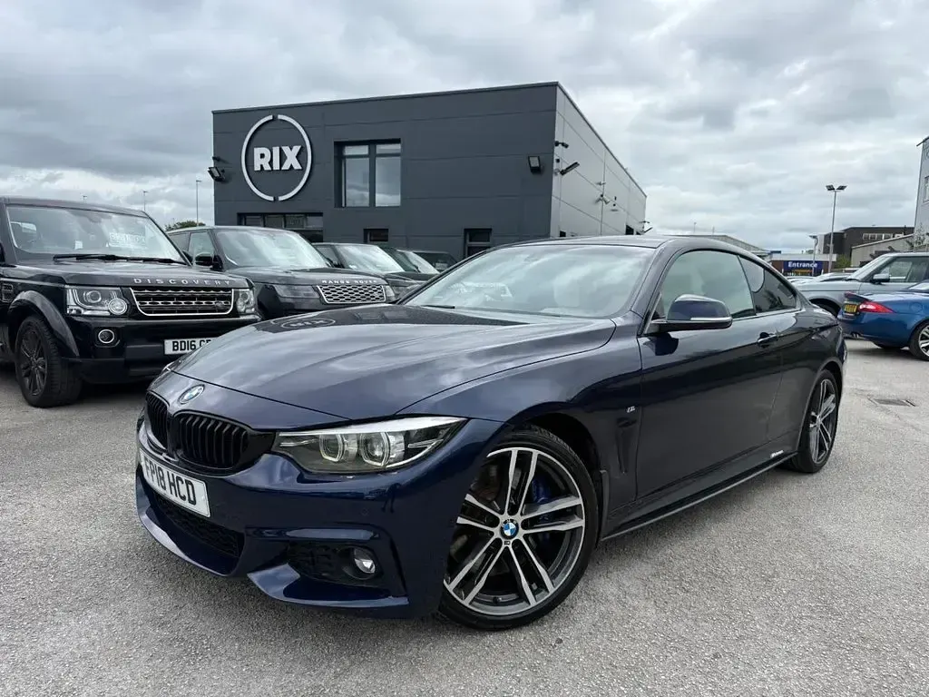 Used BMW 430 M Sport 2018 Tanzanite blue Coupe