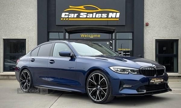 Used BMW 320 Sport Line 187 HP (137 kW) 2019 Blue Sedan