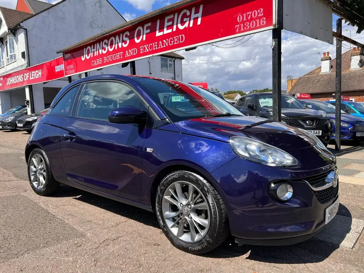 Used Vauxhall Adam Jam 2015 Blue Hatchback