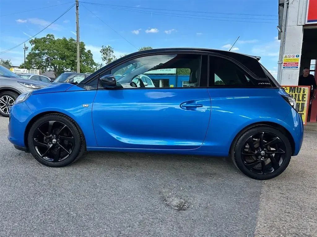 Used Vauxhall Adam S 2017 Blue Hatchback