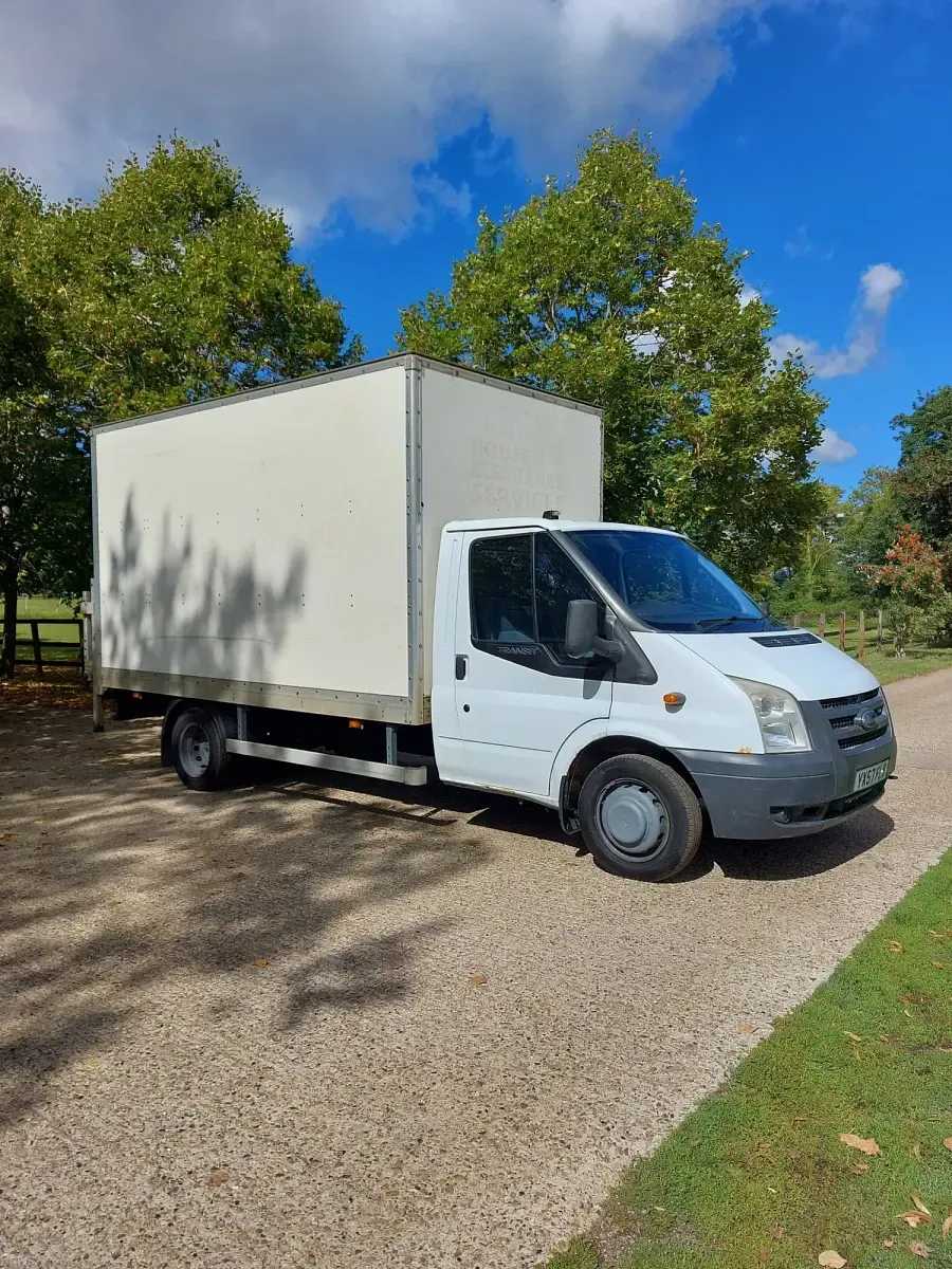 Begagnad Ford Transit 2008 Vit Van