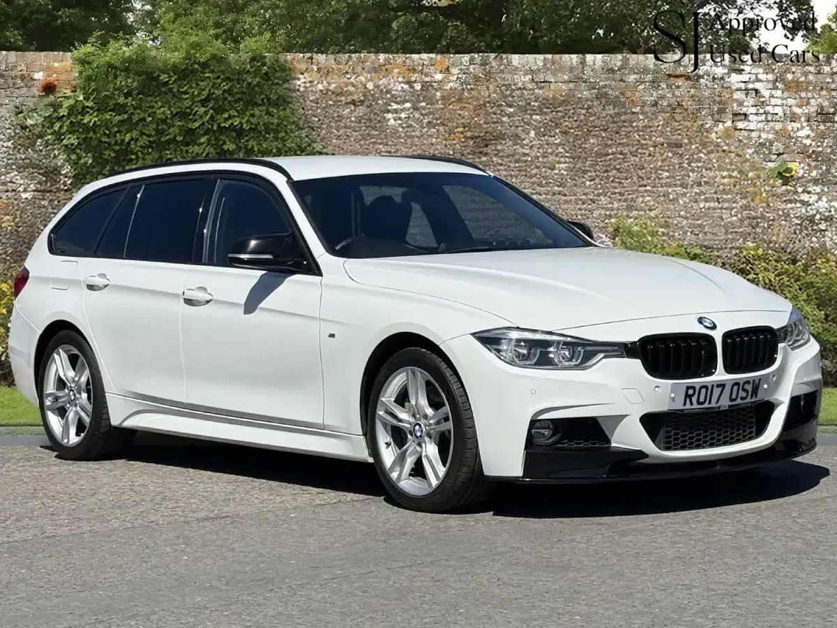 Begagnad BMW 335 M Sport 2017 Vit Kombi