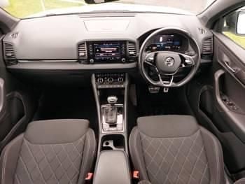 Used Skoda Karoq SportLine 150 HP (110 kW) 2023 White SUV