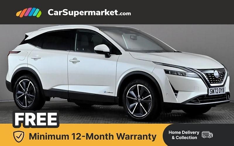 Used Nissan Qashqai Tekna 190 HP (139 kW) 2022 White SUV
