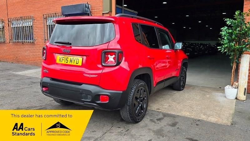 Used Jeep Renegade Trailhawk 170 HP (125 kW) 2015 Red SUV