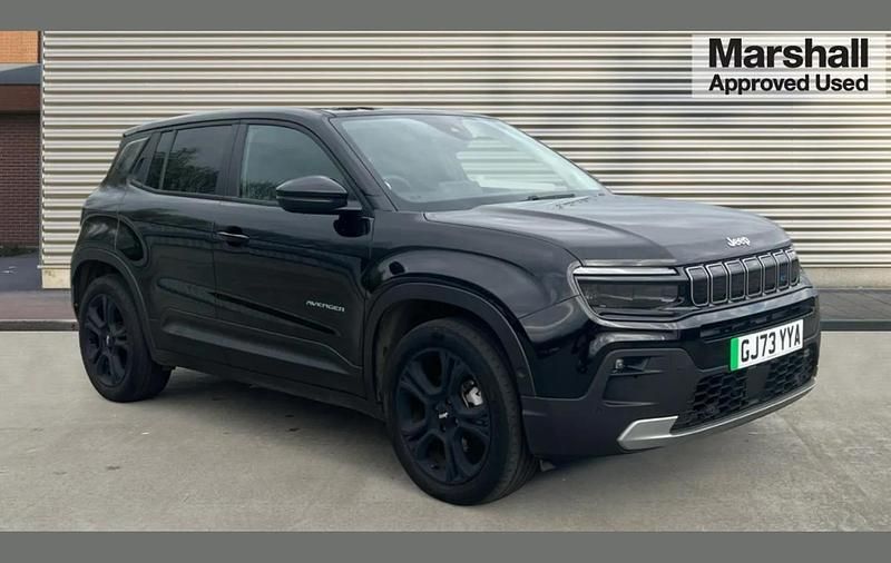Used Jeep Avenger EV 114 kW (156 HP) 2023 Black SUV
