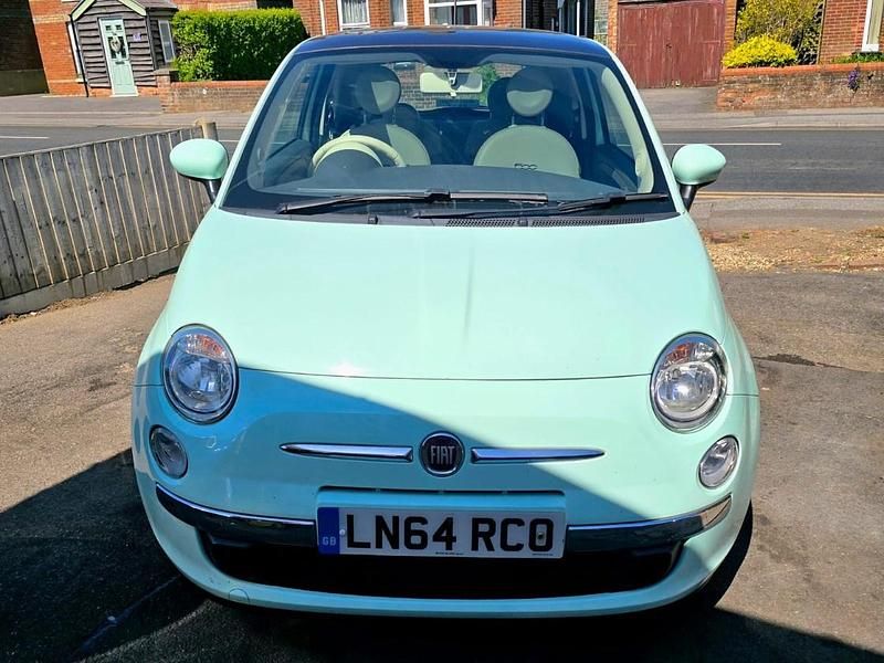 Usado Fiat 500 Lounge 2014 Verde Citadino