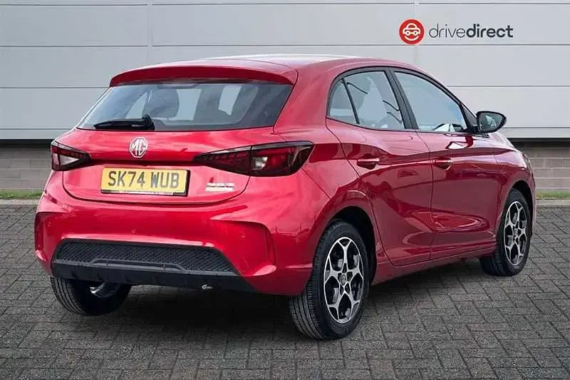 Used MG MG3 SE 194 HP (142 kW) 2024 Red Hatchback