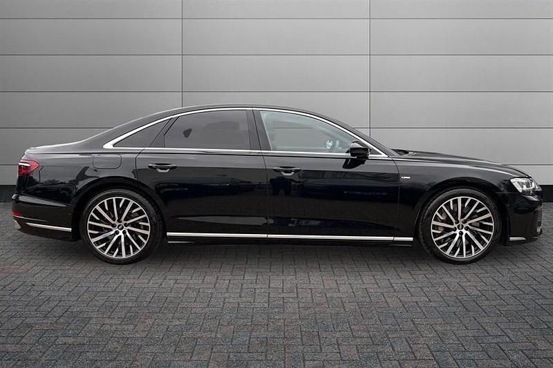 Used Audi A8 S-Line 462 HP (339 kW) 2022 Black Sedan