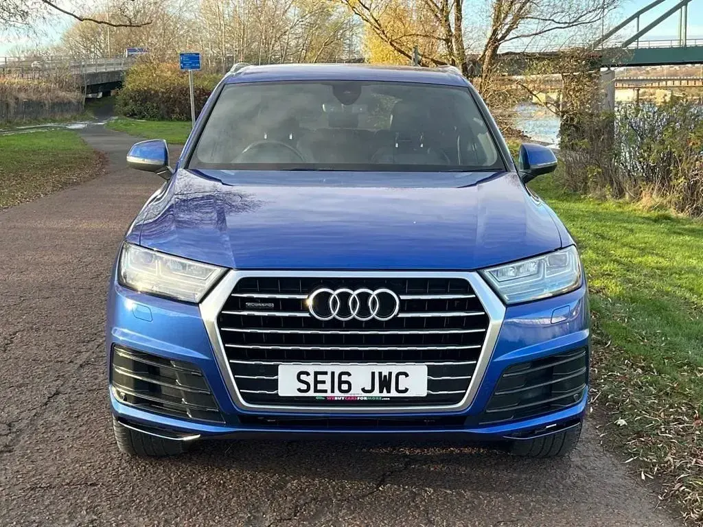 Used Audi Q7 S-Line 2016 Blue SUV